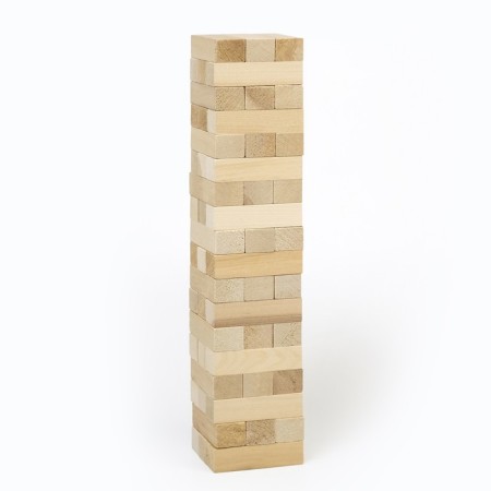 Falling tower, jenga, "birch" maxi, 54 bar 6.9 x 2.3 x 1.8 cm-1