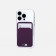 Cardholder on the phone, purple color