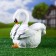 Figure Kashpo "Swan" large, 25x15cm
