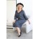 Women's dress, size 56, blue color