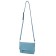 Women's bag B2618-06110, Blue color, artificial leather, 20x8x16.5 cm