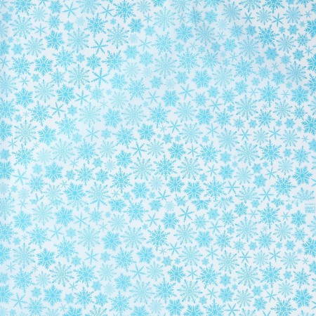 Packaging paper for the New Year with Snowflakes, 50 x 70 cm-2