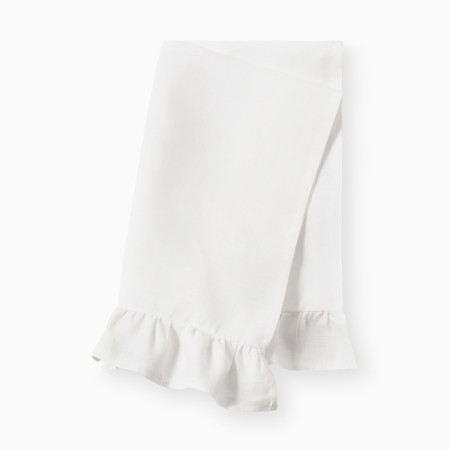 Ethel Ivory towel 40x70 cm, 100% linen 170 g/m2-5
