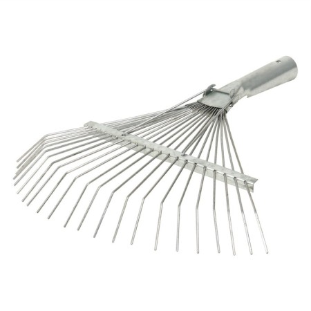 Fan, wire rakes, 22 teeth, galvanized, tuleyka 25 mm, without cuttings-4