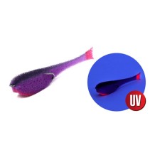 Yaman foamy fish on a double, 140 mm, color 25 UV, 5 pcs.