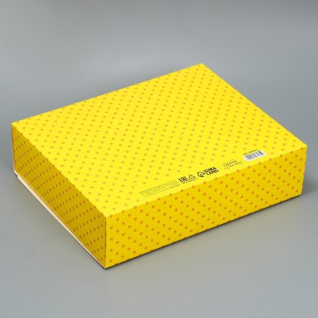 Gift box, packaging, "Happy Birthday", 31 x 24.5 x 8 cm-4