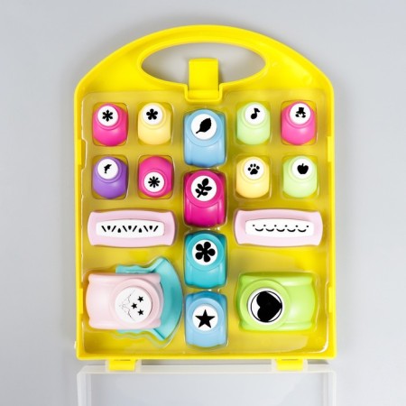 A set of curly holes in a chest 16 pcs 26.5x20.5x4.5 cm-11