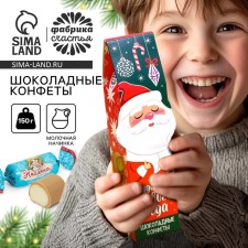 A set of chocolate sweets in the figure box 