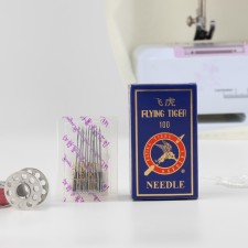 Needles for household sewing machines, No. 80/12, 10 pcs