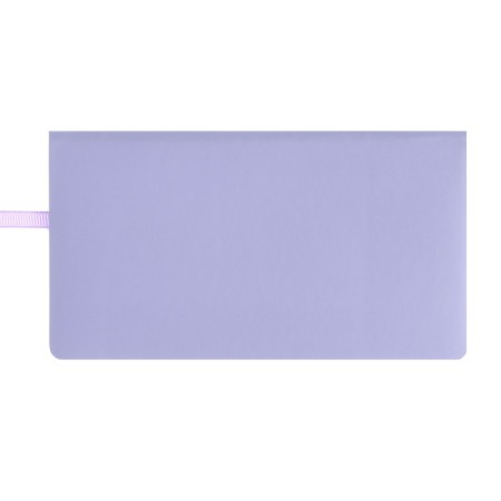 Planing undated 95x170 mm, 64 sheets, integral cover, artificial leather, software, lies, tinted block 70g/m2, lavender-4