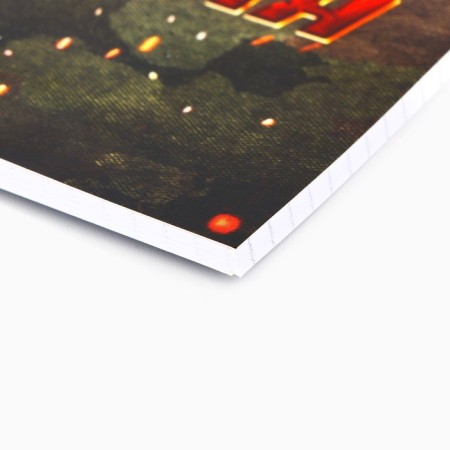 Notepad A5.40 liters on the crest, cardboard cover "from February 23"-1
