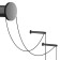Bra Maytoni P090WL-L24CH3K, 2XLED, 24W, 38.9x48.9x228.9 cm, 840lm, color chromium