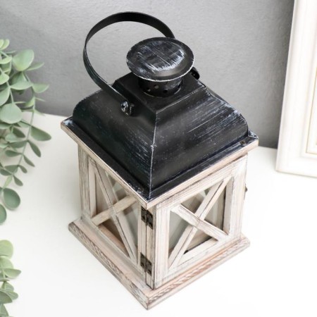 Summary of the tree on 1 candle "Lantern - shutters" aged 22x11.5x11.5 cm-3