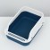 Toilet with an side, 40x29x15 cm, blue