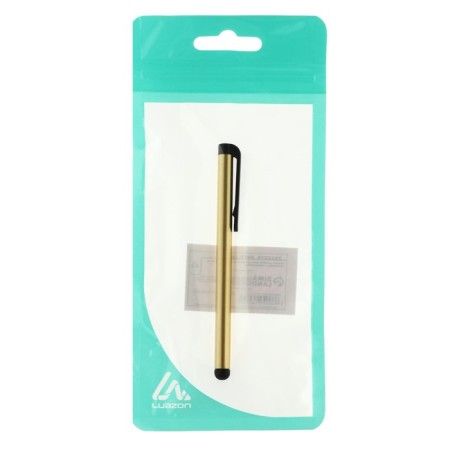 Luazon stylus, for a tablet and phone, 10 cm, thermal, with a mount, gold-2
