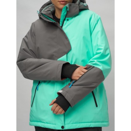 Ski suit, size 52, turquoise color-3