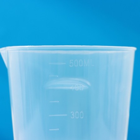 Measured glass of shade, 500 ml, transparent color-1