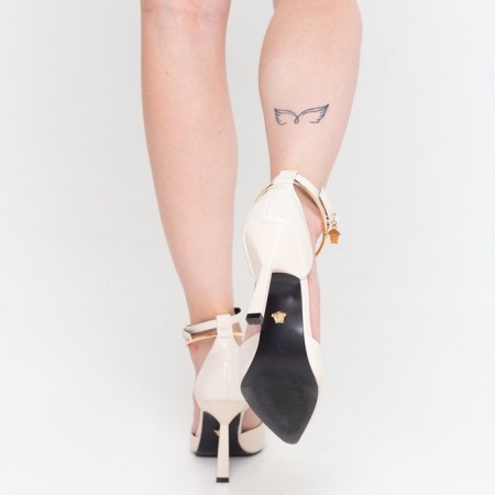 Women's shoes, champagne color, size 38-5