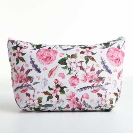 Cosmetic bag with lightning, white/multi -colored color-1
