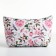 Cosmetic bag with lightning, white/multi -colored color