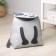 Organizer for storage Funny "Kotun-Tolstun", 42 × 24 × 58 cm, 15 l, color gray color