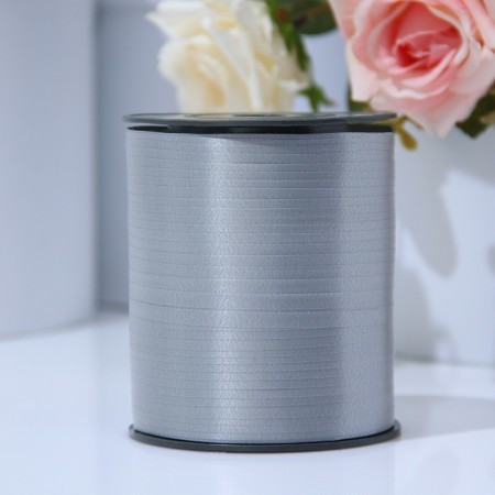 Lent for decor and gifts 0.5 cm x 500 m, silver