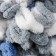 Yarn "Puffy Color" 100 % micropoliester 9m/100g (6075)