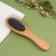 Massage comb, 4.5 × 16 cm, color "light wood"