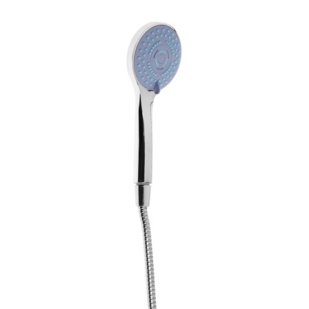 Bath mixer Zein Z3850, two -wound, shower set, watering can 5 modes, chrome-6