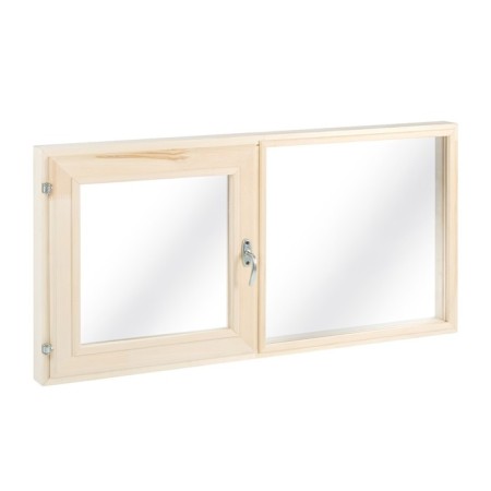 Double window 50x100, one sash opens, double glass-1