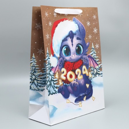 Craft vertical “Dragosh”, l 31 x 40 x 11.5 cm, New Year-3