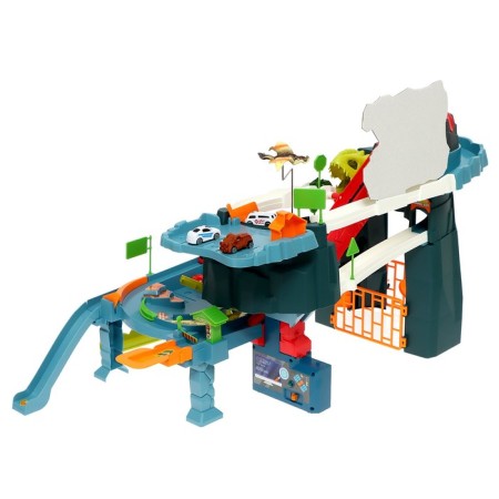 Auto traffic "dinosaur", sound effects, smoke effect-4