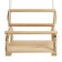 Wooden -suspended chair, seat 28 × 28cm