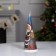 LED figure "Christmas tree with Santa Claus" 7.5 × 21 × 7.5 cm, plastic, batteries CR2032x1, glow of multi