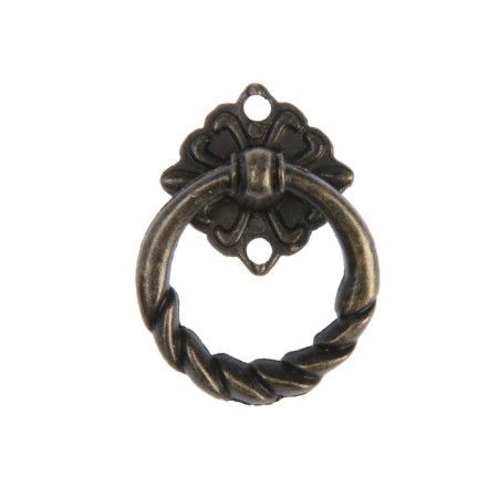 Handle button tundra Vintage 029, bronze color-1