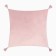 A set of decorative pillowcases Ethel with tassels, pink color, 45x45 cm - 2 pcs, polyester, velor