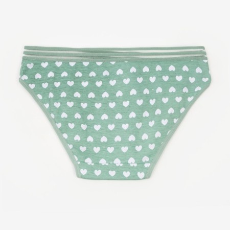 Cowards female slips, green color, rr 44-46-2