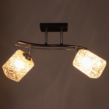 Chandelier 2773/2 E27 40W Black-chromium 40x20x15 cm Bayerlux-2