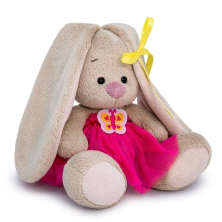 Soft toy "Bunny mi in a skirt with a butterfly", 15 cm-1