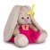 Soft toy "Bunny mi in a skirt with a butterfly", 15 cm