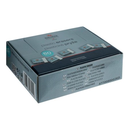Lastik Koh-I-Noor 4770/80, plastic, white, in individual packaging-1