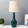 Asti table lamp E14 40W blue 25x25x64 cm Risalux