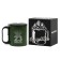 Thermal circle, 180 ml, tourism "February 23", retains heat 2 hours, compass