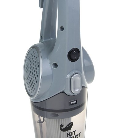 Vacuum cleaner KitFort KT-509, vertical, 650 watts, 1.2 l, gray-1