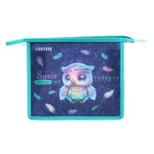 Folder for notebooks A5, 243 x 200 x 80 mm, lightning from above, plastic, de Vente Happy OWL, for girls