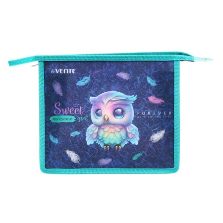 Folder for notebooks A5, 243 x 200 x 80 mm, lightning from above, plastic, de Vente Happy OWL, for girls