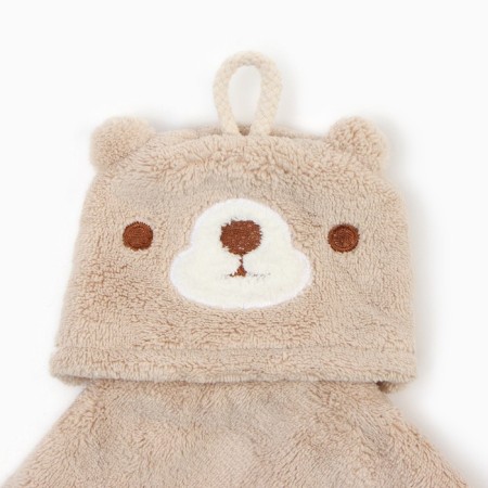 Lovelife hand towel "Bear", 39x21 cm, 100% PE, microfiber 280 g/m2-2