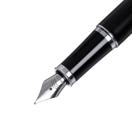 Fright pen Parker Im Core F321 Black CT F, stainless steel case, in a gift package-3