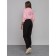 Sports female trousers, size 46, black color