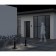 Landscape lamp Outdoor O458FL-L9GF3K, LED, 9 W, 90x90x600 mm, 450 lm, 3000k, graphite
